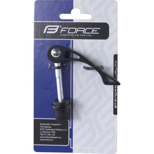 Seatpost clamp FORCE 6/52mm quick-release (black)