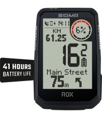 SIGMA ROX 4.0 Endurance GPS Black bike computer, sensor set