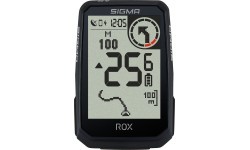 Dviračio kompiuteris SIGMA ROX 4.0 Endurance GPS Black Sensor Set