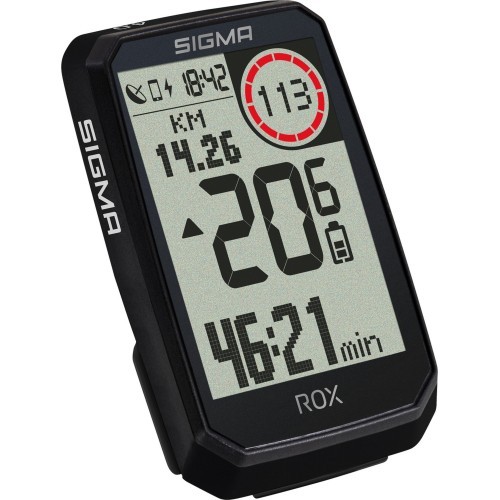 SIGMA ROX 4.0 Endurance GPS Black bike computer, sensor set