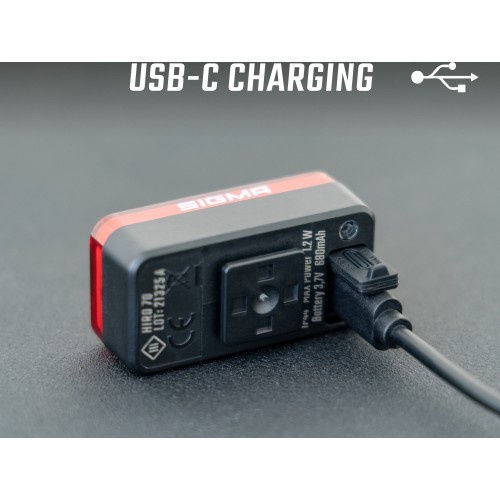 Задний фонарь Sigma Hiro 70 USB