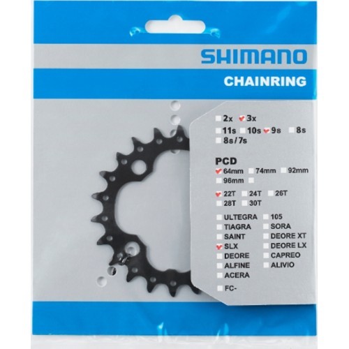 Передняя звезда Shimano FC-M660 22T-L SLX