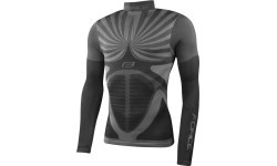 FORCE Snowstorm Thermal Base Layer Shirt, XS-S (black)