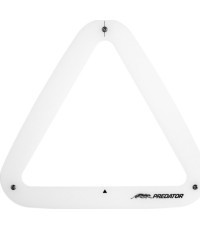 Biliardo trikampis Predator Aerorack, baltas, 57,2 mm