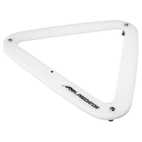 Biliardo trikampis Predator Aerorack, baltas, 57,2 mm