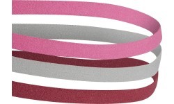 Adidas Plaukų juosta 2Pp Hairband Pink Red Grey GM4990