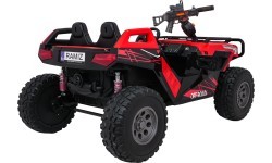 Elektromobilis Buggy Prospector 4x4 Strong, raudonas