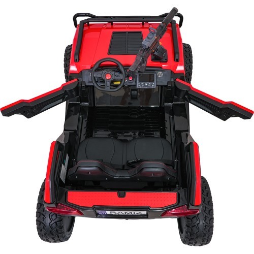 Elektromobilis Buggy Prospector 4x4 Strong, raudonas