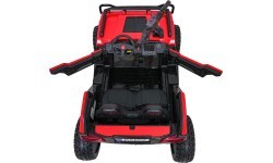 Elektromobilis Buggy Prospector 4x4 Strong, raudonas