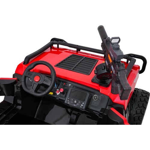 Elektromobilis Buggy Prospector 4x4 Strong, raudonas