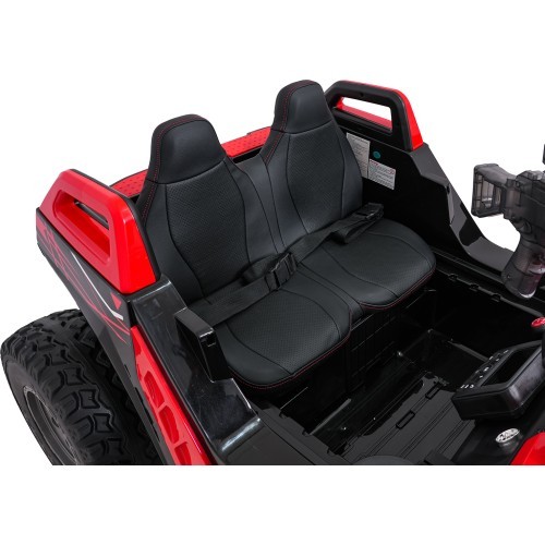 Elektromobilis Buggy Prospector 4x4 Strong, raudonas