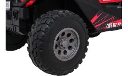 Elektromobilis Buggy Prospector 4x4 Strong, raudonas