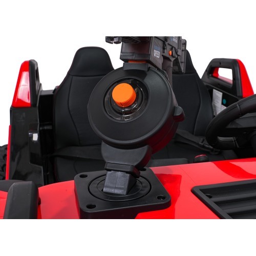 Elektromobilis Buggy Prospector 4x4 Strong, raudonas