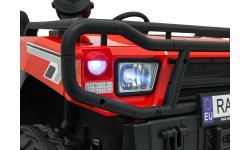 Elektromobilis Buggy Prospector 4x4 Strong, raudonas