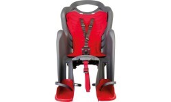 Bellelli Mr Fox rear-rack child bike seat dark grey