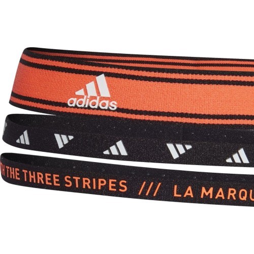 Adidas Galvos Juosta 3Pp Headban New Orange Black GS2120