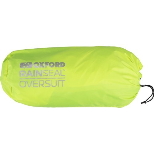 Водонепроницаемый мотокомбинезон Oxford Rain Seal, чёрный/жёлтый