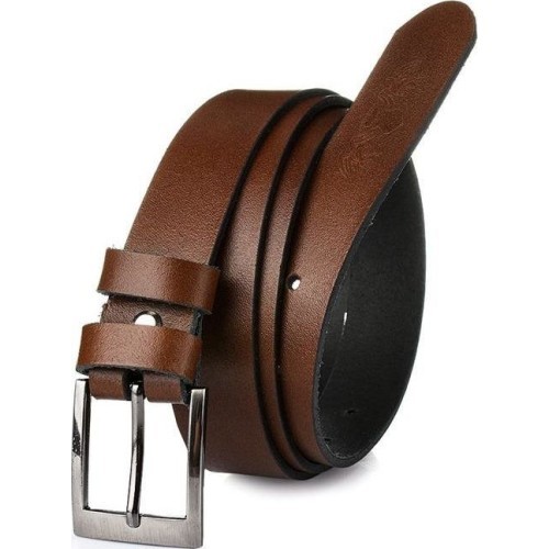 Beltimore Men's Leather Belt Brown E16