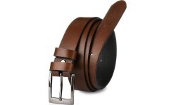 Beltimore Men's Leather Belt Brown E16