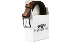 Vyriškas Odinis Diržas Beltimore Brown E16