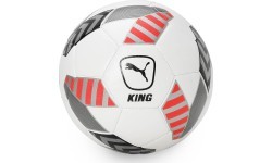 Футбольный мяч Puma King Ball White Grey Red 083997 02