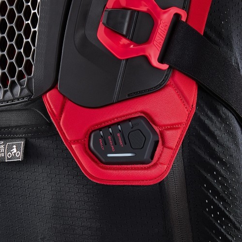 Жилет с подушкой безопасности Alpinestars Tech-Air Off-Road System, чёрно-красный