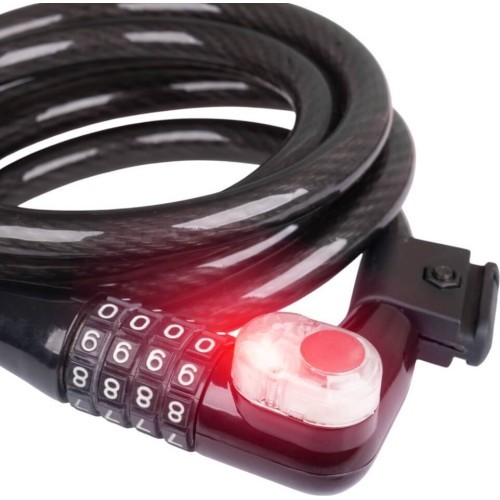 Kodinė spyna W-TEC Bahrand 12*1800 mm su LED lempute