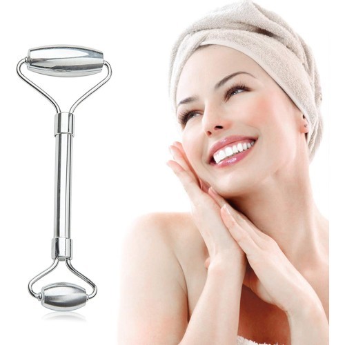 Metal Face Roller & Gua Sha Set inSPORTline Comesta Set