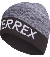 Шапка Adidas Tx Logo Beanie серая FT6079