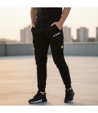 Sportinės kelnės W-TEC Signature - Juoda