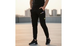 Sportinės kelnės W-TEC Signature - Juoda