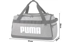 Puma Sportinis Krepšys Challenger Duffel Bag Grey