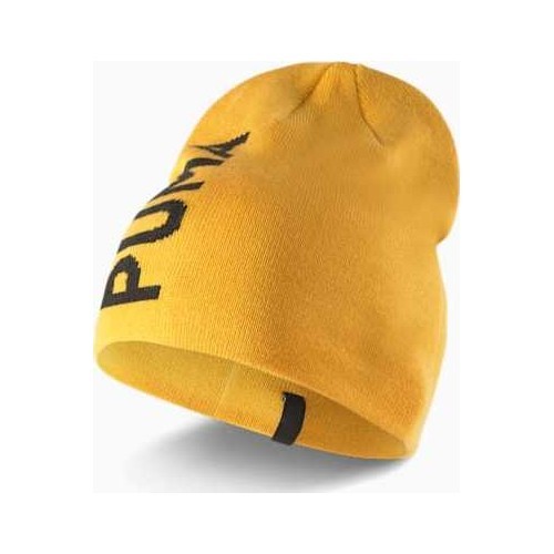 Puma Kepurė Ess Classic Cuffless Beanie Yellow 023433 06