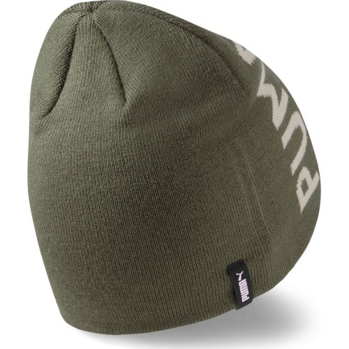 Puma Ess Classic Cuffless Beanie Khaki