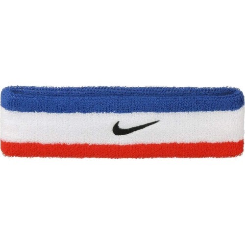 Nike Swoosh Headband White Blue Red N0001544 620