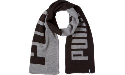 Puma Knit Scarf Black Grey 054057 01