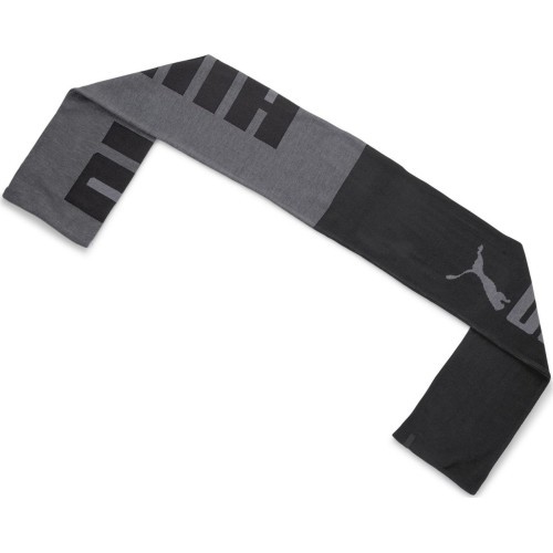 Puma Šalikas Knit Scarf Black Grey 054057 01