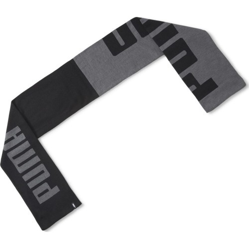 Шарф Puma Knit Scarf чёрно-серый 054057 01