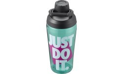 Nike TR Hypercharge Chug Water Bottle 16oz Green N1001937 340