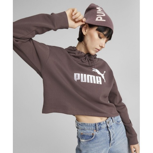 Puma Ess Classic Cuffless Beanie Eggplant 023433 09