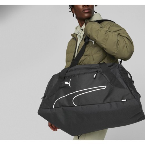 Puma Sportinis Krepšys Fundamentals Sports Bag M Black 079237 01