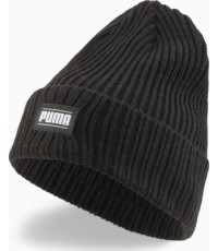 Шапка Puma Ribbed Classic Cuff Beanie Black 024038 01