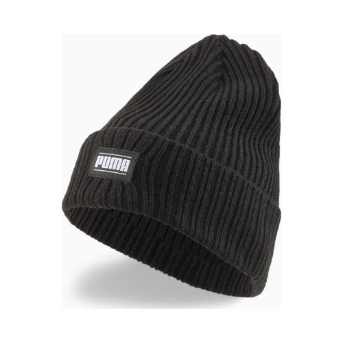 Puma Ribbed Classic Cuff Beanie Black 024038 01