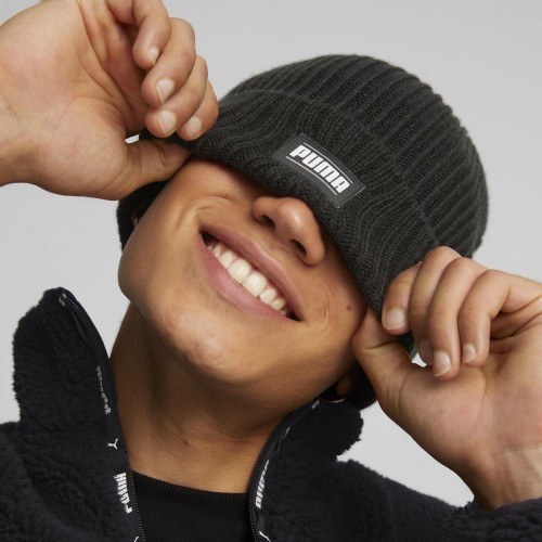 Puma Ribbed Classic Cuff Beanie Black 024038 01