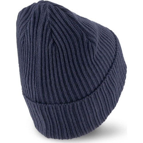 Шапка Puma Ribbed Classic Cuff Beanie, синяя 024038 02