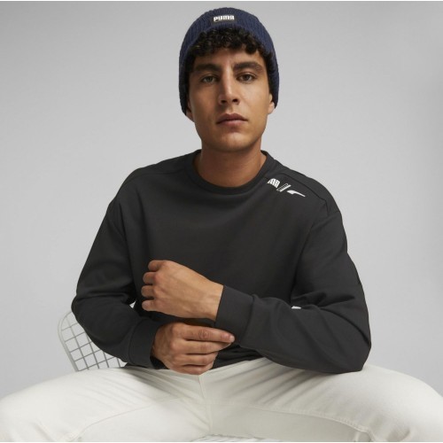 Puma Ribbed Classic Cuff Beanie Blue 024038 02