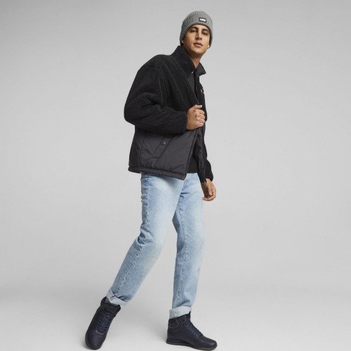 Puma Ribbed Classic Cuff Beanie Grey 024038 03