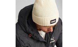 Шапка Puma Ribbed Classic Cuff Beanie, белая 024038 04