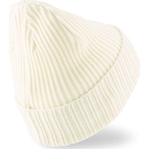 Шапка Puma Ribbed Classic Cuff Beanie, белая 024038 04