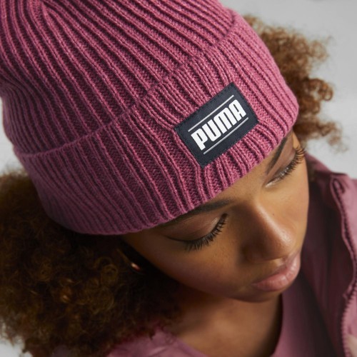 Puma Ribbed Classic Cuff Beanie Bordeaux 024038 05